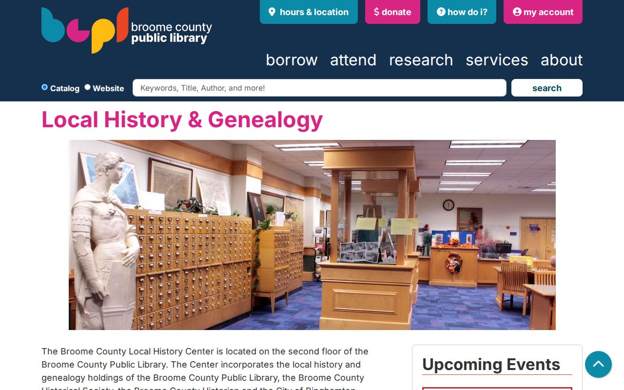 Binghamton city directory research at the Broome County Public Library Local History and Genealogy Center